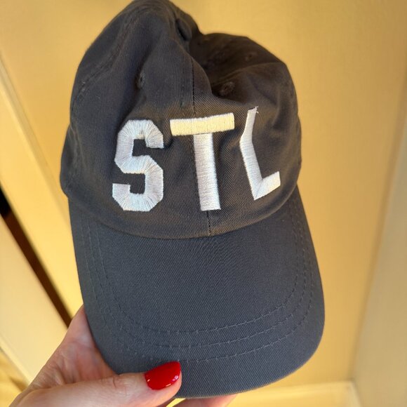 Gray STL Embroidered Hat - Picture 2 of 4